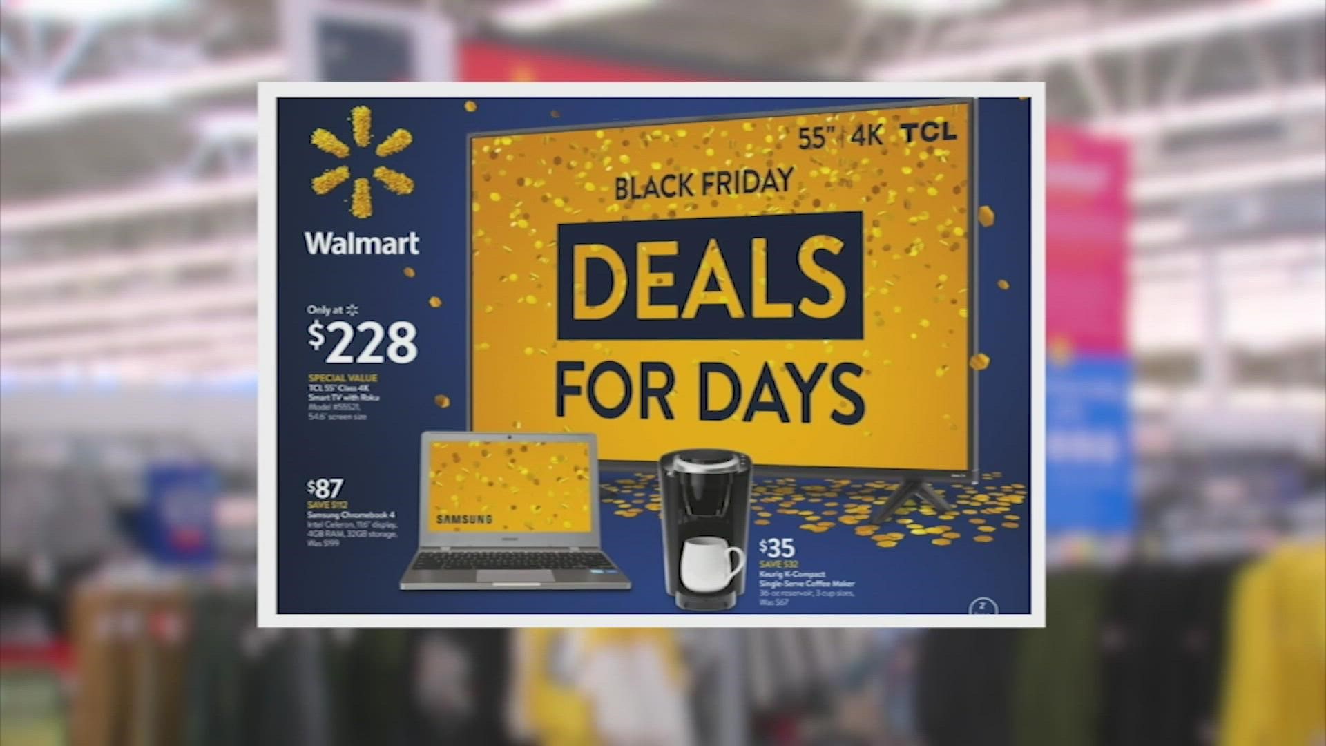 Walmart is staring Black Friday sales earlier than ever this year, in the coming days. And some of these are the real thing, but there's a catch.