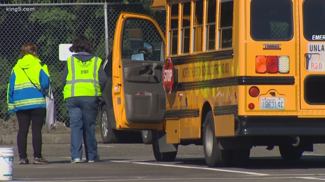 washington school bus driver stabbed to death