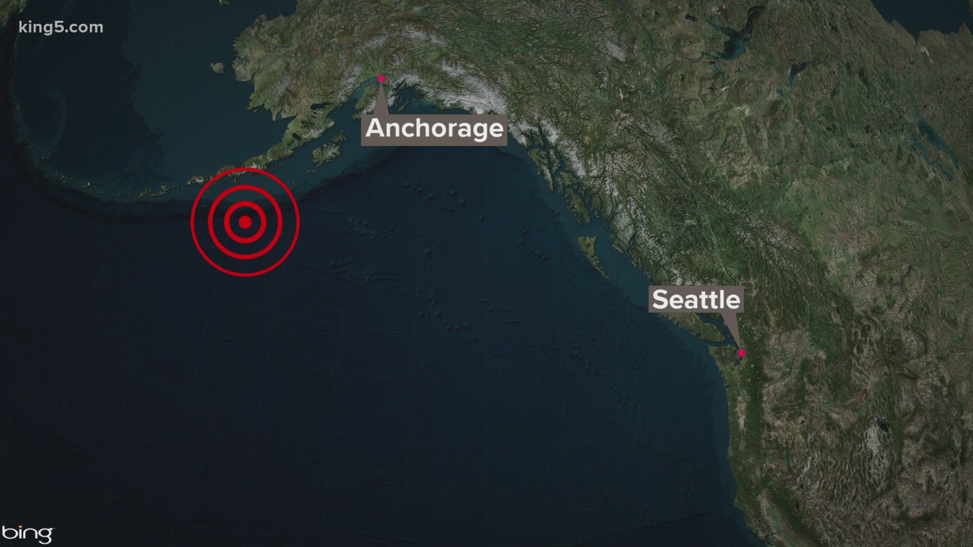 No tsunami threat to Washington coast after 7.5 Alaska