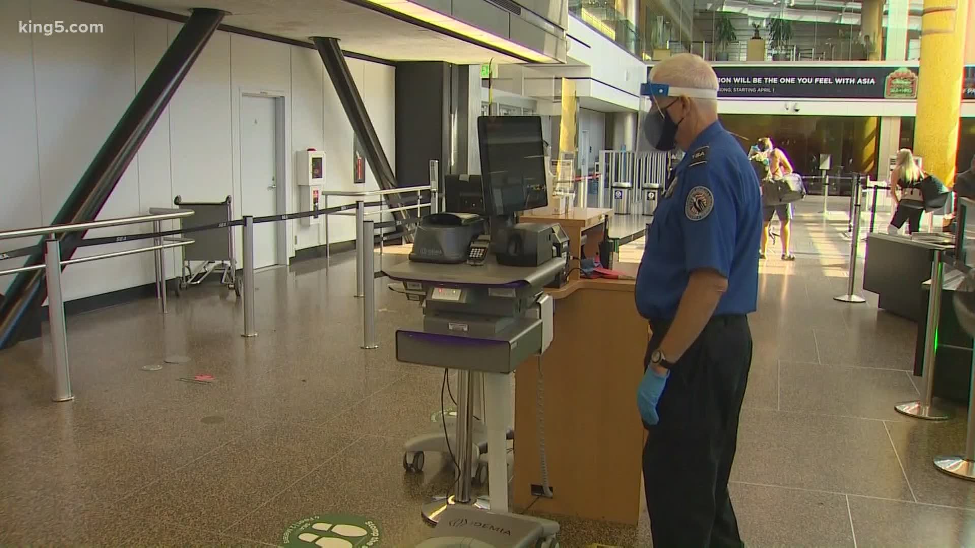 Sea-Tac Airport unveils COVID-19 safety protocols ahead of Labor Day ...