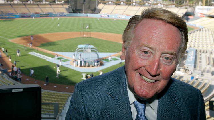 El legendario narrador de los Dodgers, Vin Scully falleció a los 94 años