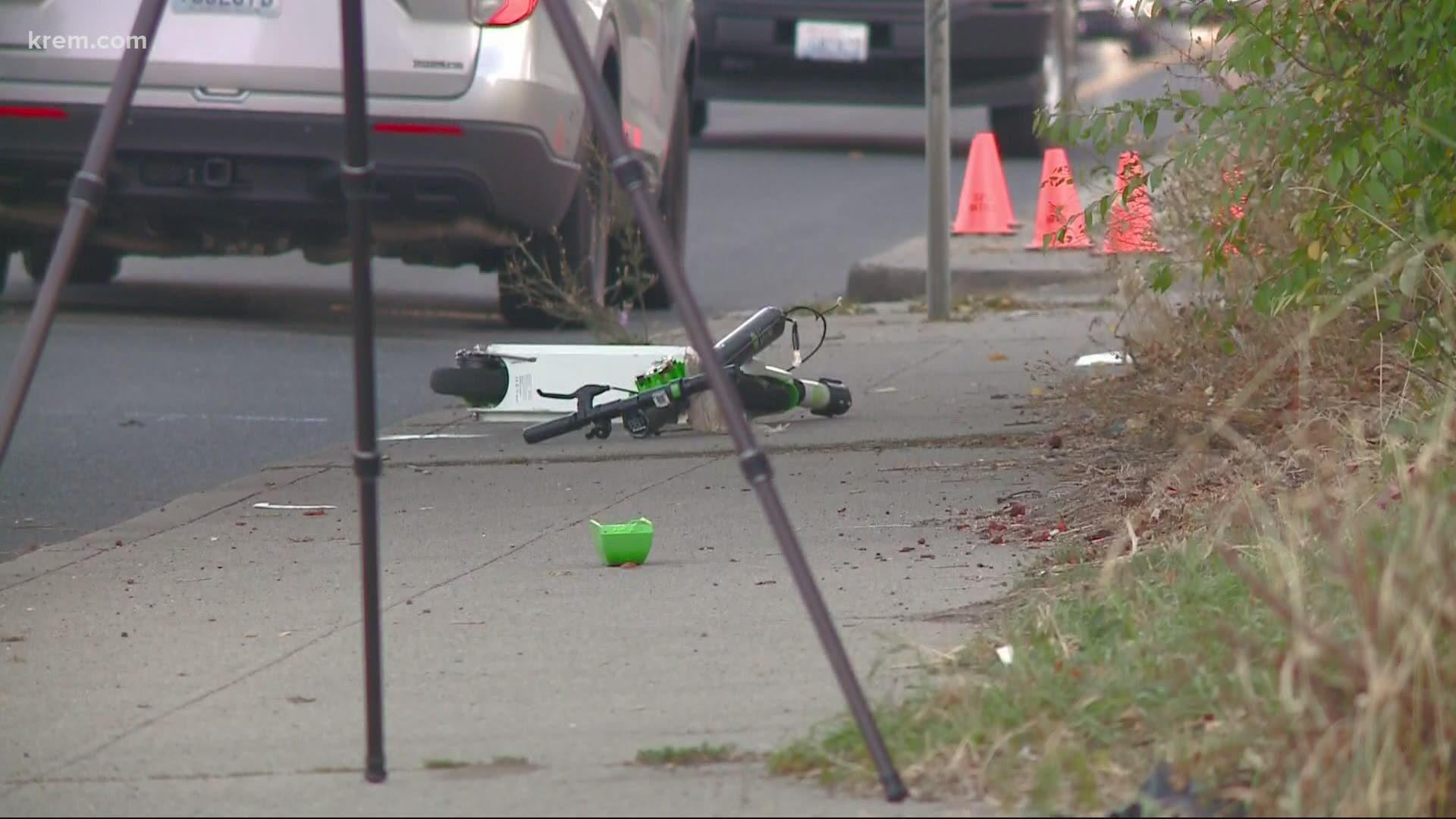 Lime scooter rider taken to hospital after hitandrun crash in North