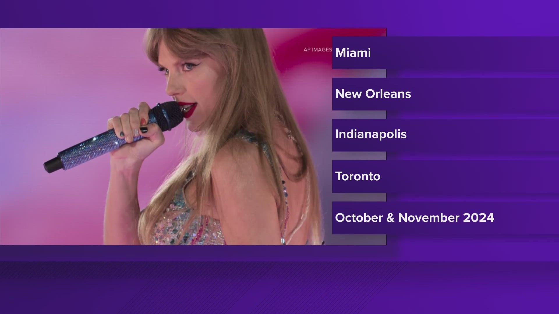 There's still a chance to see Taylor Swift in concert if you didn't get a chance-- or if you did, you can see her again!