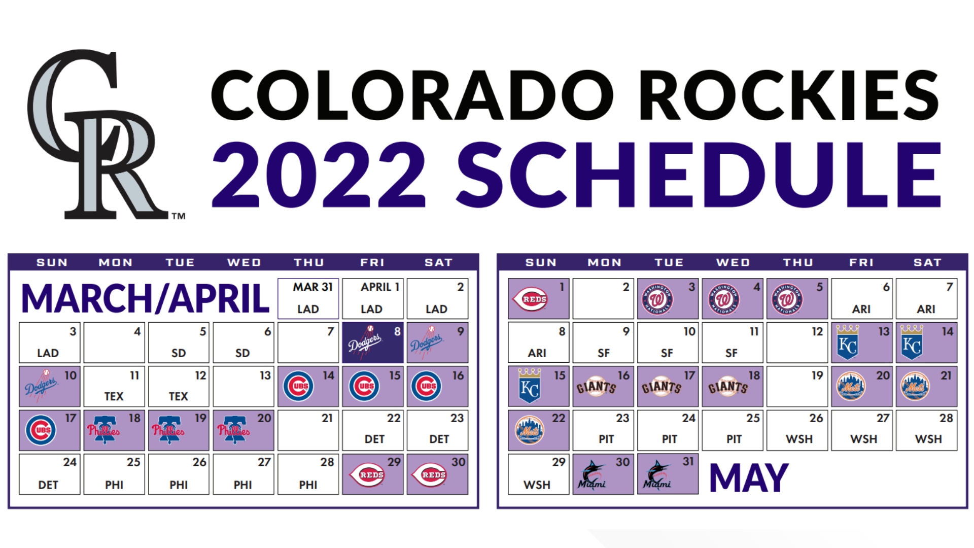 Rockies Schedule 2025 Tickets