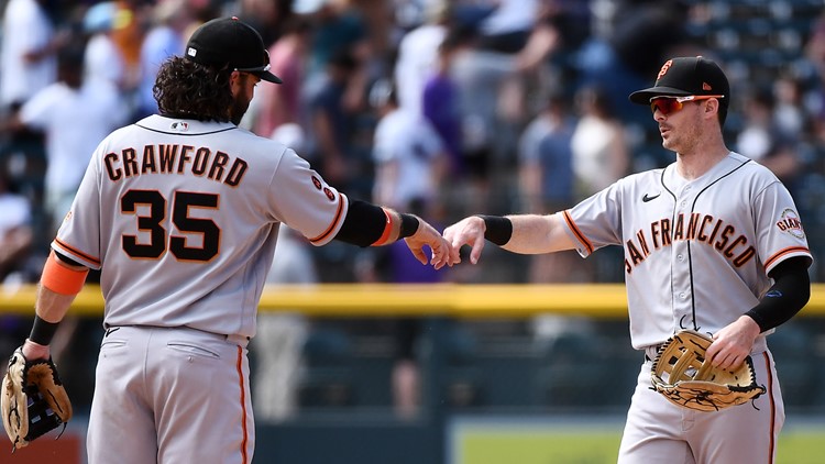 Giants leapfrog Dodgers in standings with 1st sweep in L.A. since 2012