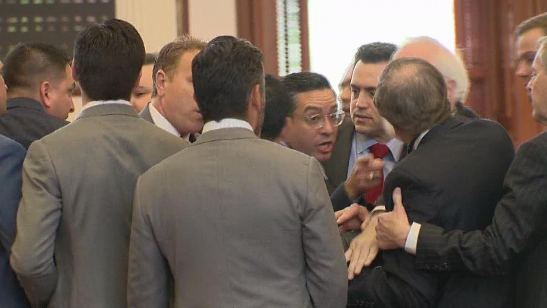 Shoving, threats between reps on House floor during protests at Capitol ...