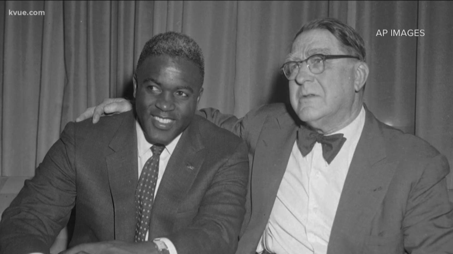 Round Rock man’s grandfather signed Jackie Robinson, first black player ...