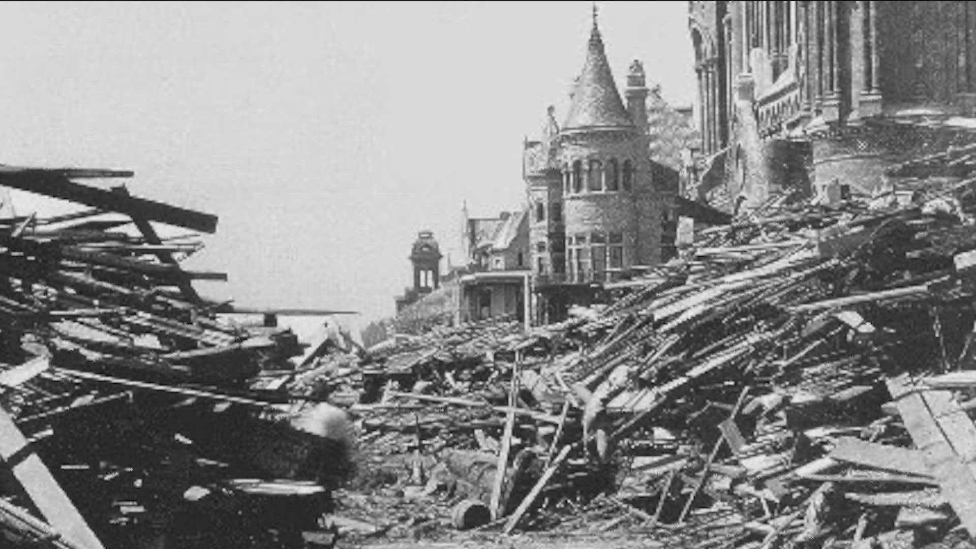 Around 122 years ago, the worst natural disaster in U.S. history happened along the Texas coast when 8,000 people died during a hurricane.