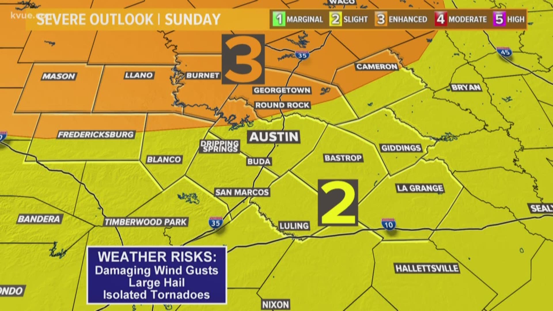 Severe Thunderstorm Roll Through Central Texas Overnight Cbs8 Com