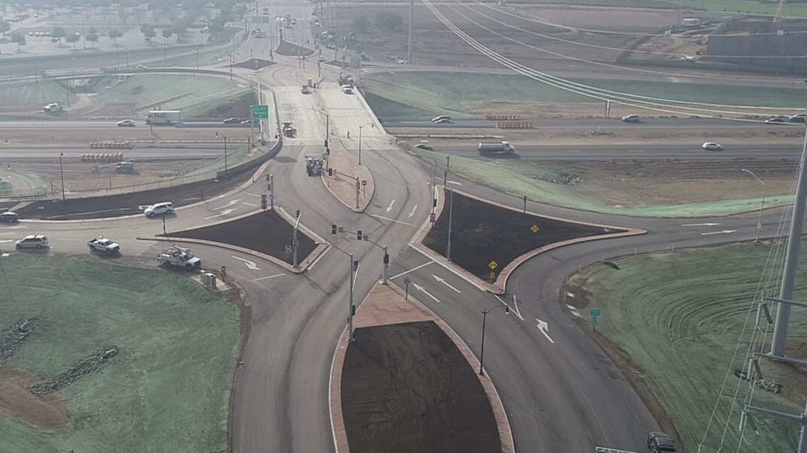 California's first diverging diamond interchange is in Manteca | cbs8.com