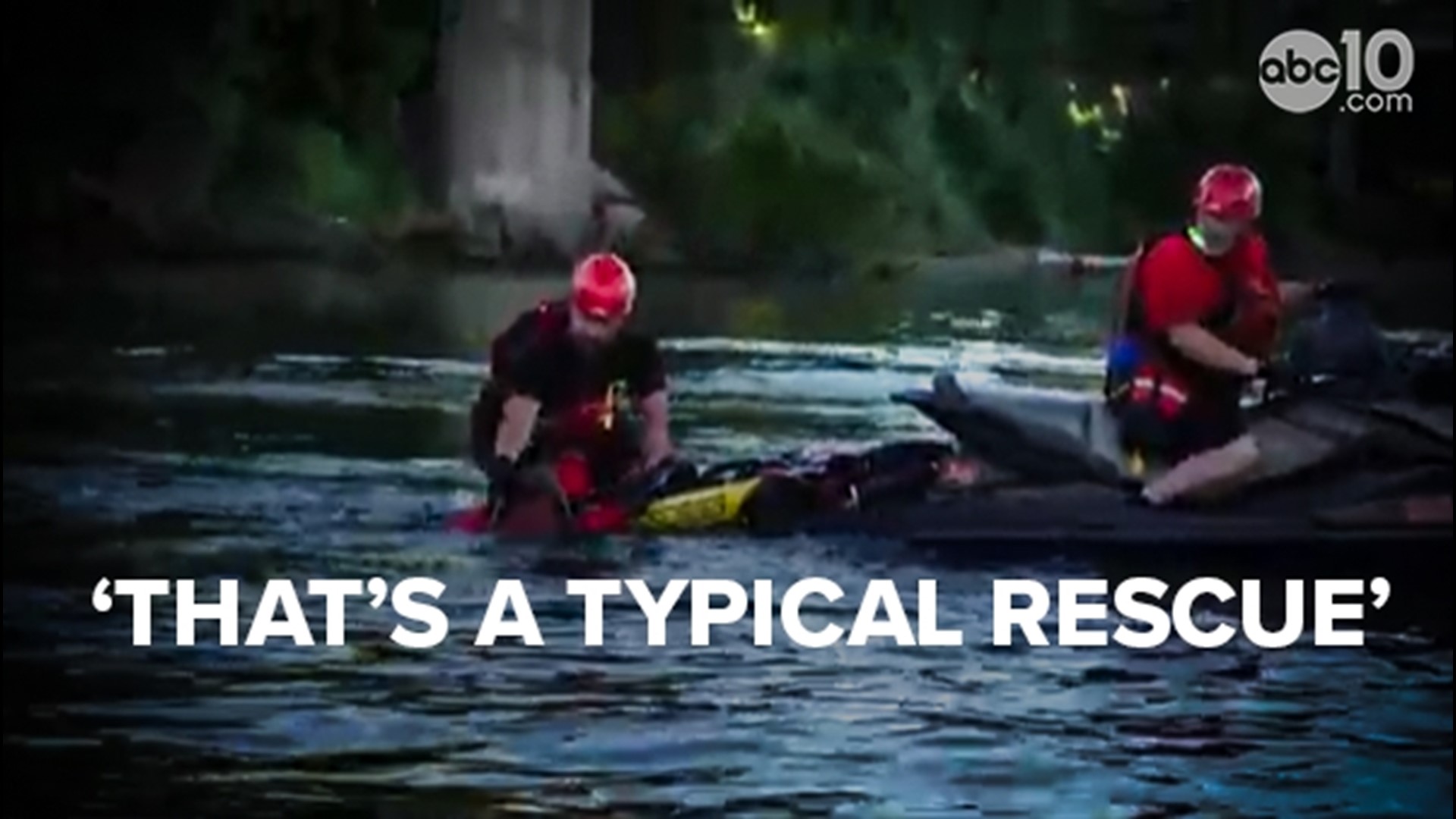 The Drowning Accident Rescue Team spoke with ABC10 about their rescue operations in Sacramento rivers and other water ways.