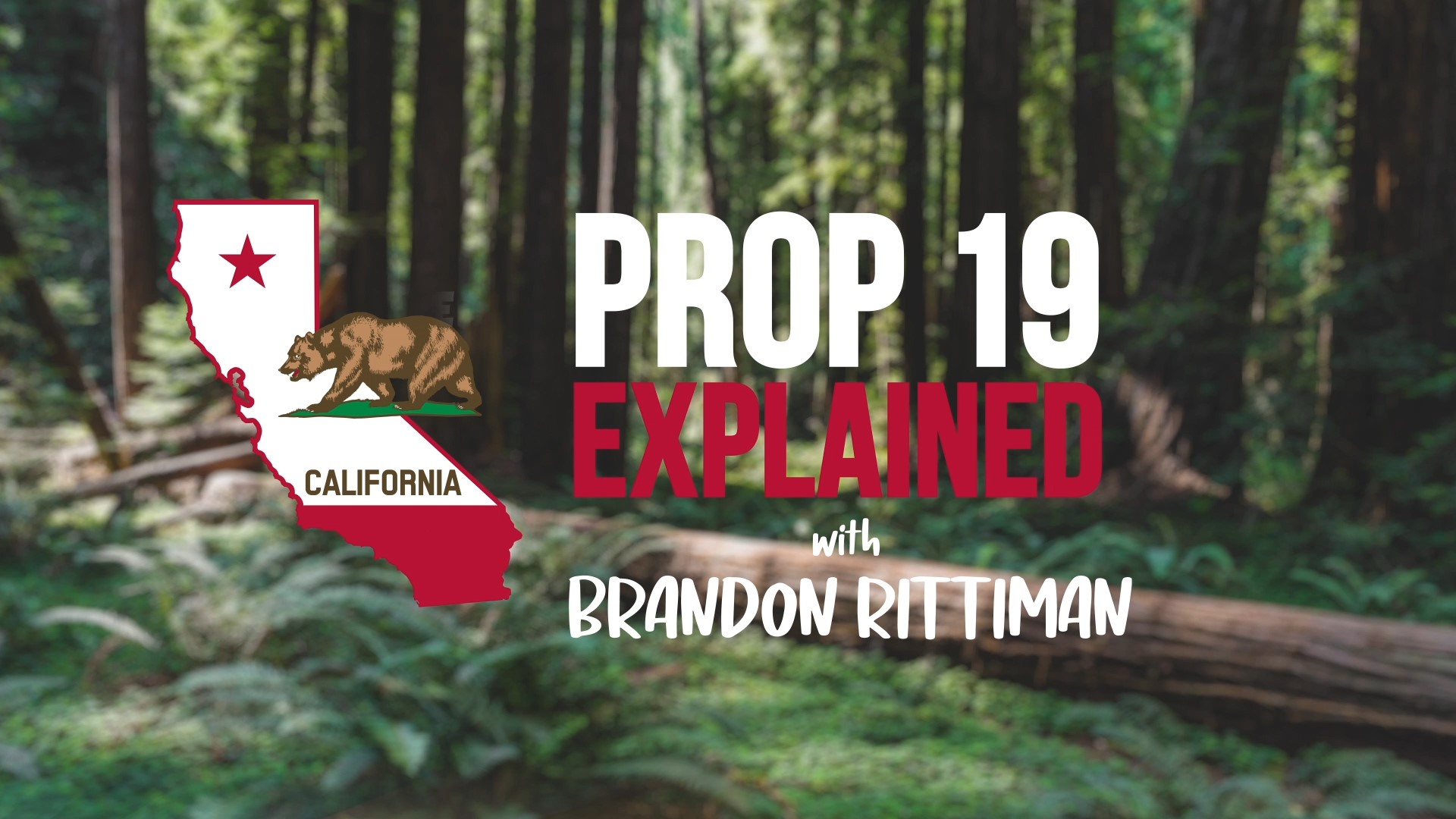 ABC10's Brandon Rittiman takes a look at California Proposition 19, Property Tax Transfers, Exemptions, and Revenue for Wildfire Agencies and Counties Amendment.