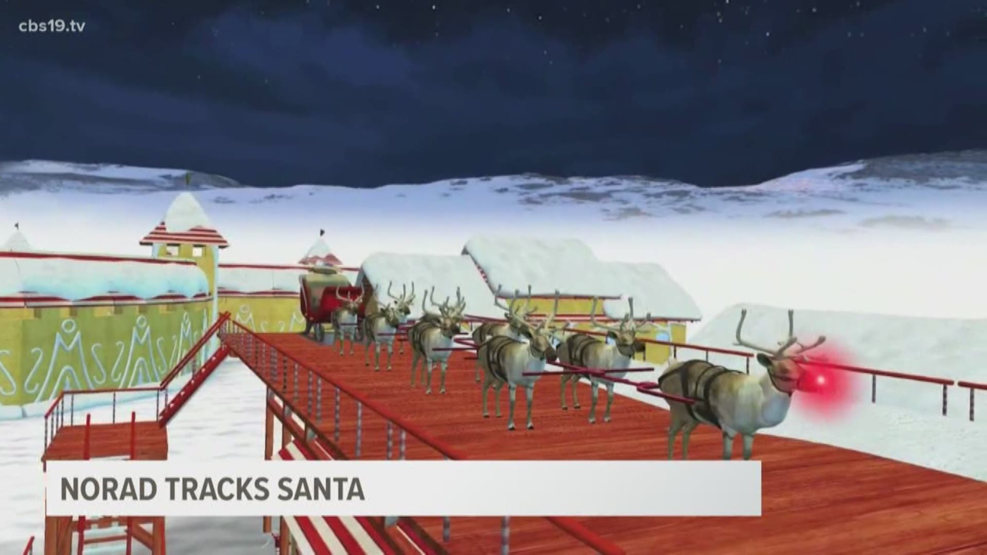 Where is Santa? Track him with NORAD!