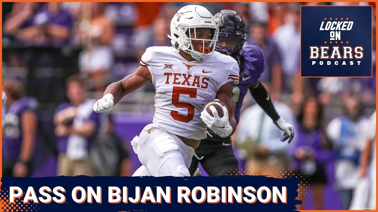 Will Bijan Robinson be the earliest running back drafted since