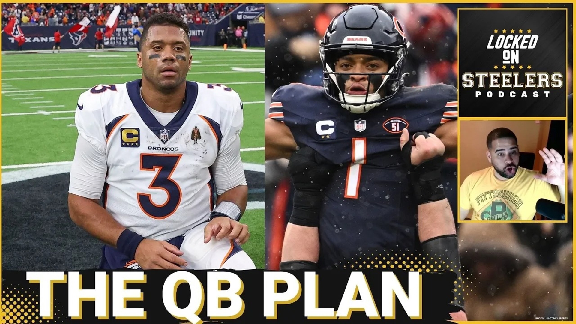 Steelers Quarterback Plan For Russell Wilson, Justin Fields Before OTAs ...