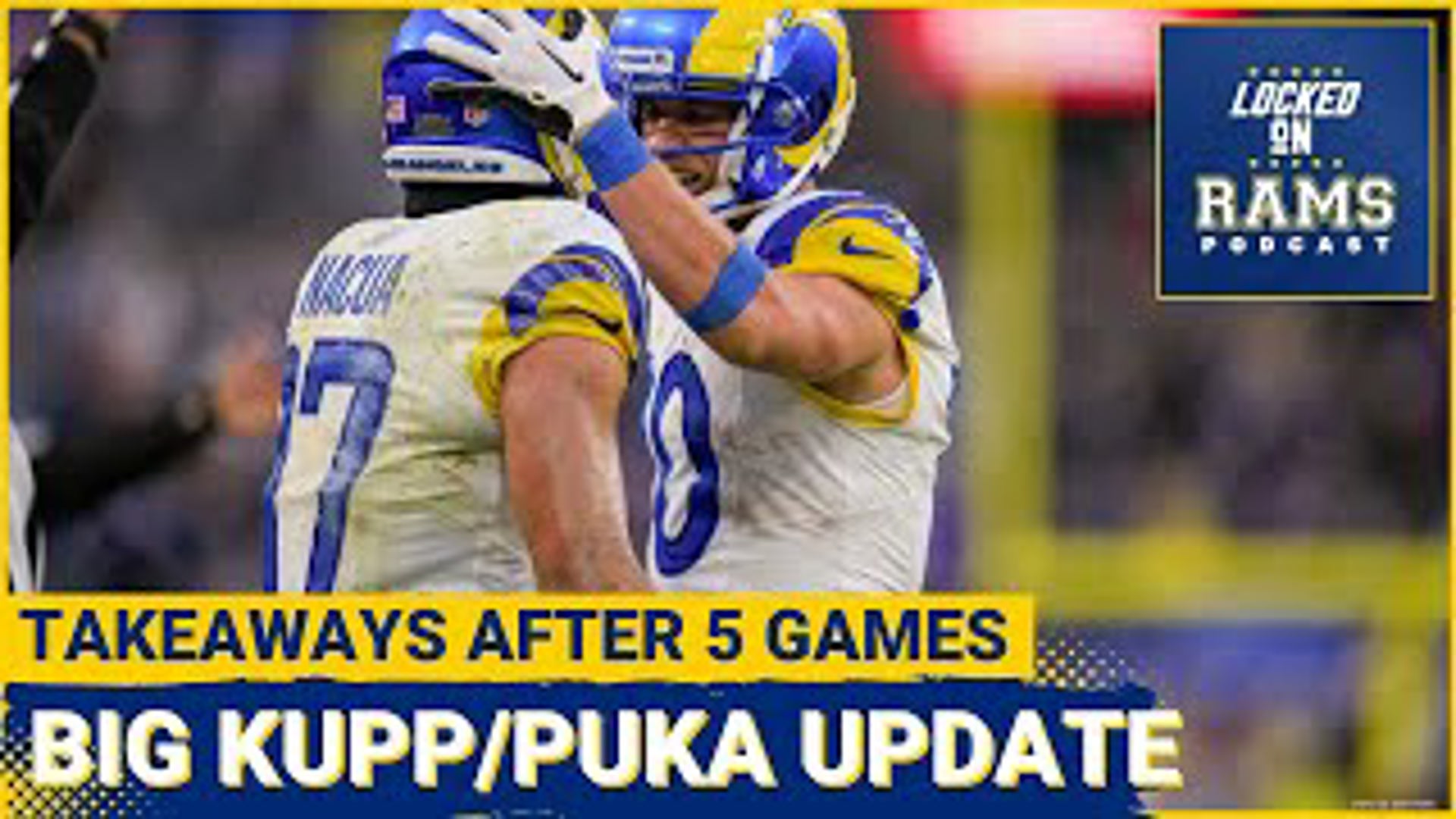 Sean McVay provided an update on Cooper Kupp and Puka Nacua and when we could see them back. D-Mac and Travis discuss Kupp and Nacua's status!