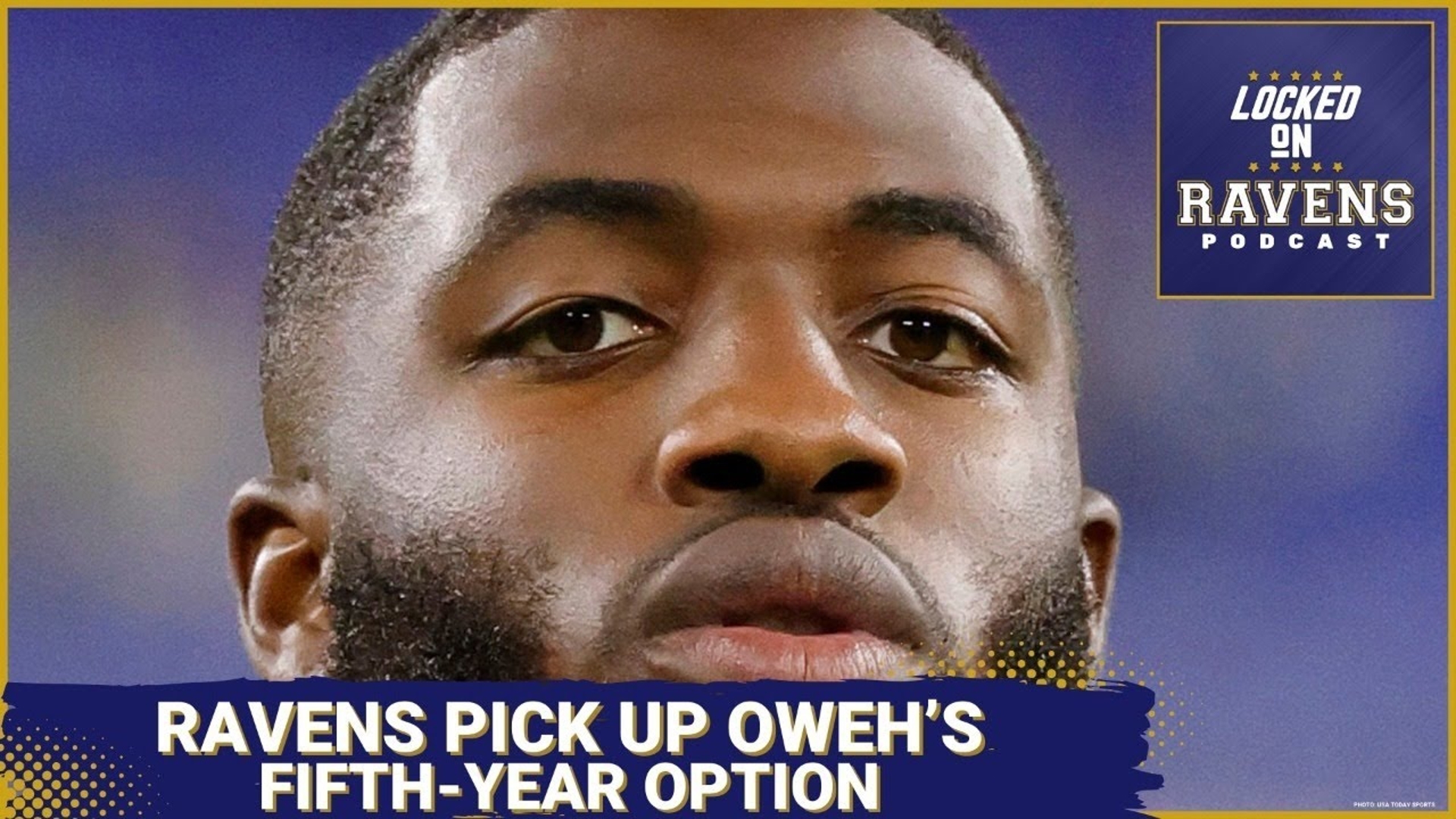We look at the Baltimore Ravens picking up the fifth-year option on outside linebacker Odafe Oweh, looking at the decision and more.