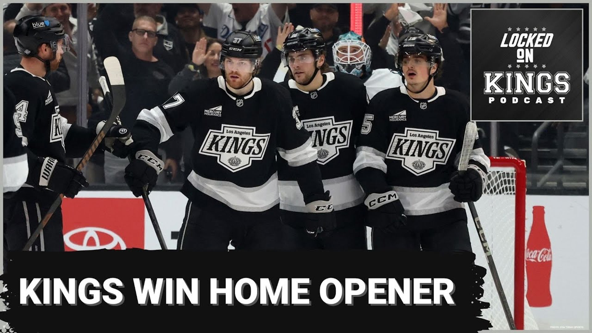 The LA Kings finally play their home opener and hold off the Sharks for a 3-2 win. We break down and analyze the game plus it’s a feedback Friday on this episode