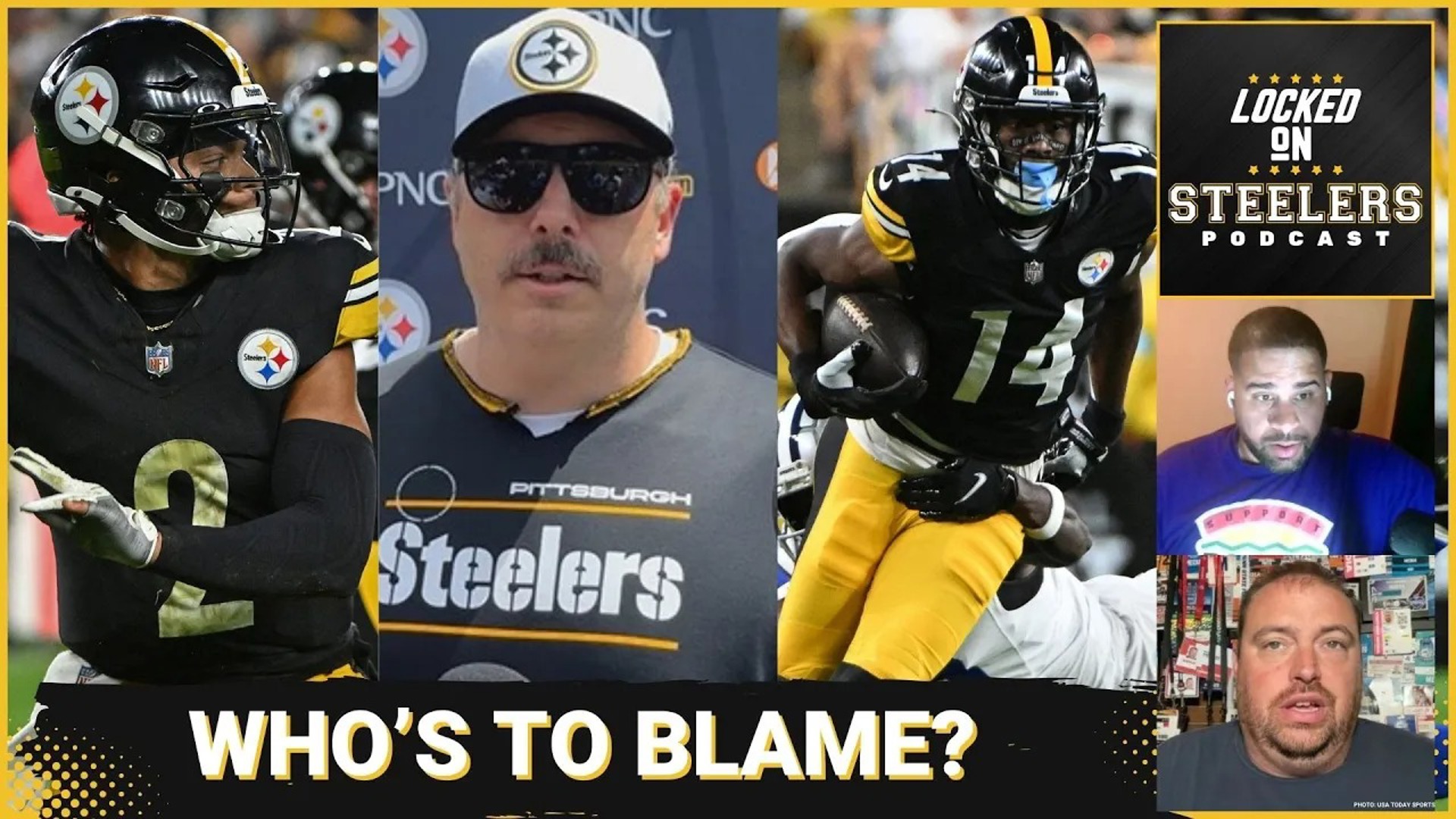 The Pittsburgh Steelers are still struggling on offense, but who's to blame?