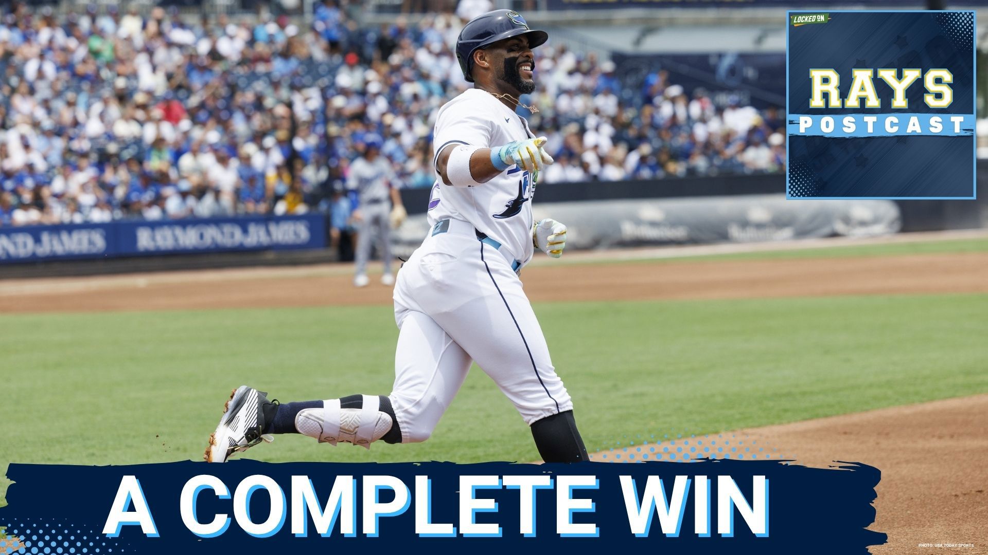 The Tampa Bay Rays pick up a much needed win, beating the Los Angeles Dodgers 4-0.