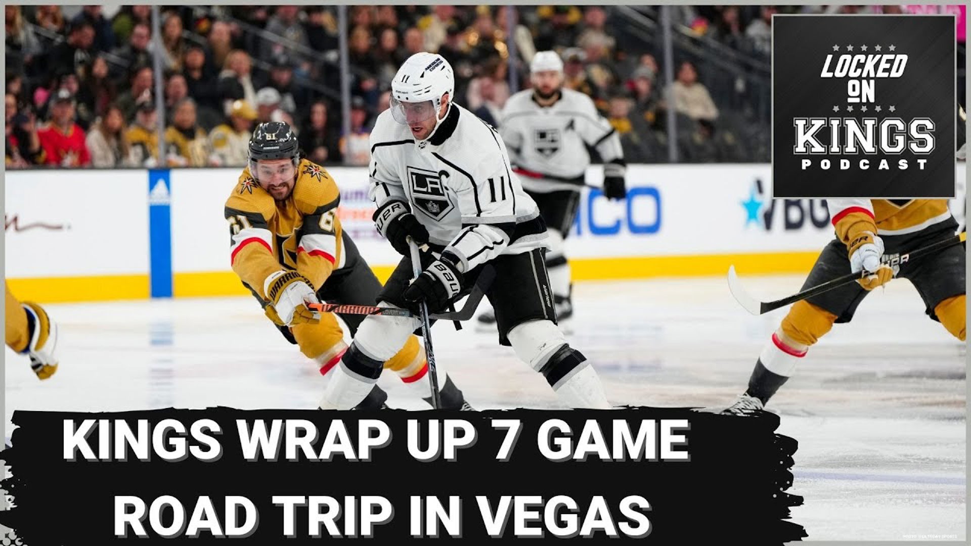 The Kings wrap up their season opening 7 game road trip in Sin City.  We talk about what we have seen from the Kings so far