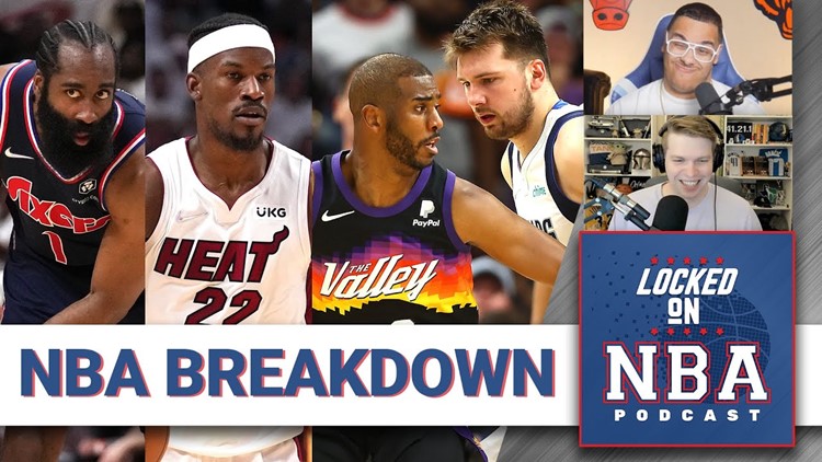 Luka Doncic, James Harden Fall Hard vs Phoenix Suns & Miami Heat | NBA Breakdown Podcast
