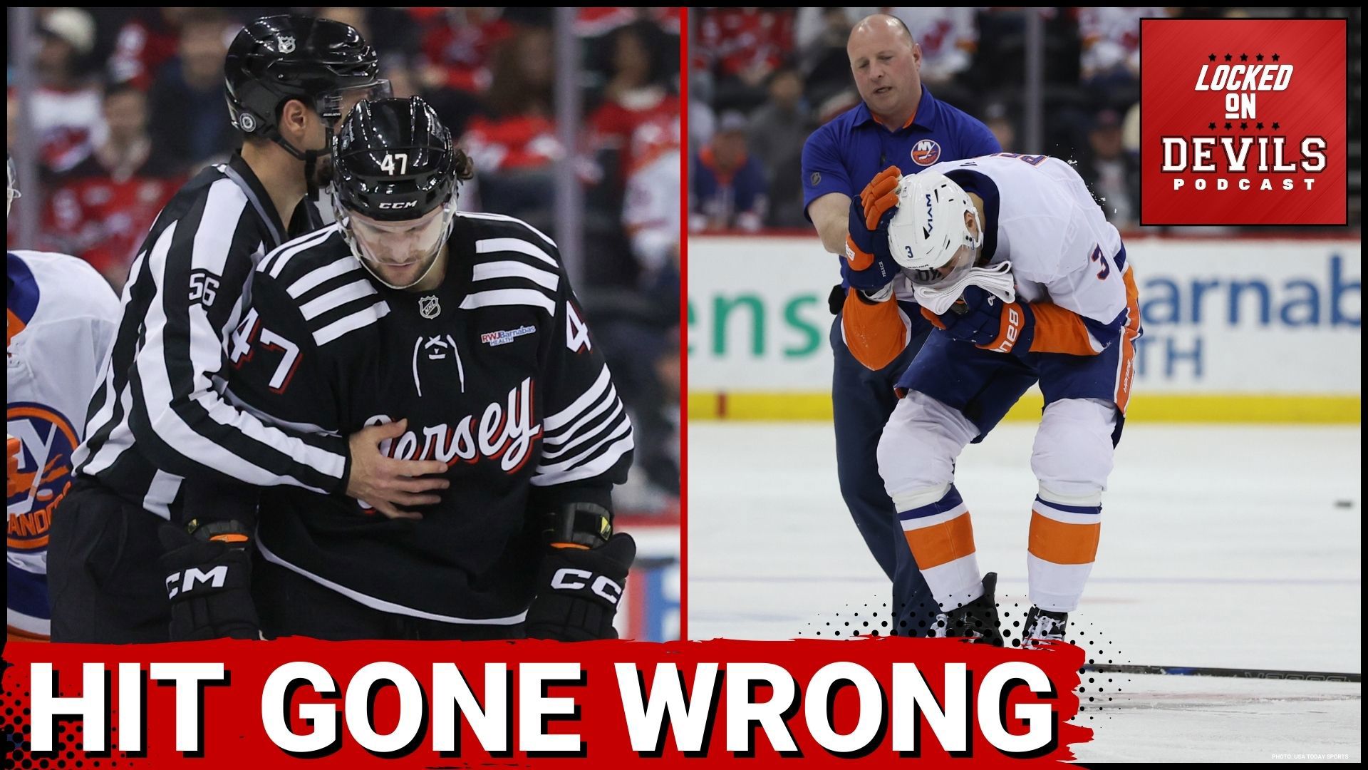 The New Jersey Devils were shutout by the New York Islanders. It was an uneventful game for the most part, but it had its moments including Paul Cotter's ejection.