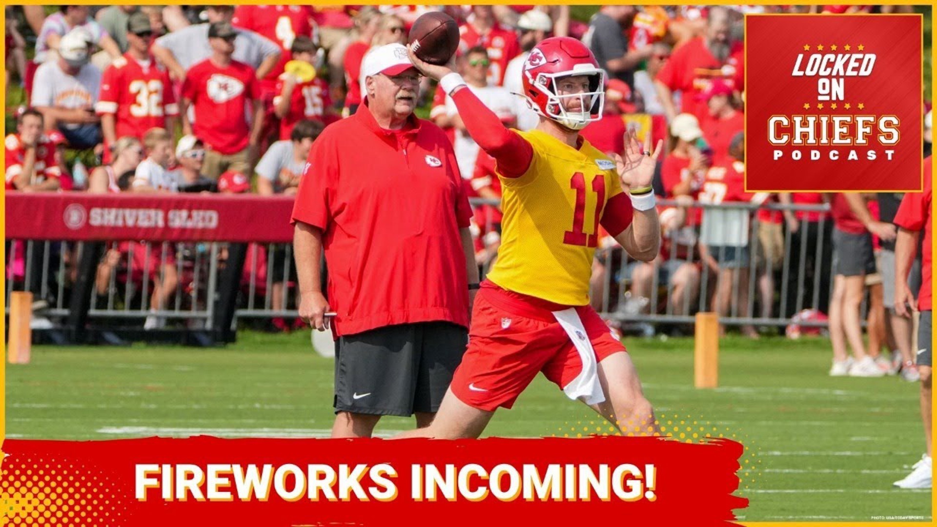 The Kansas City Chiefs offense takes the field Saturday for their first preseason game.