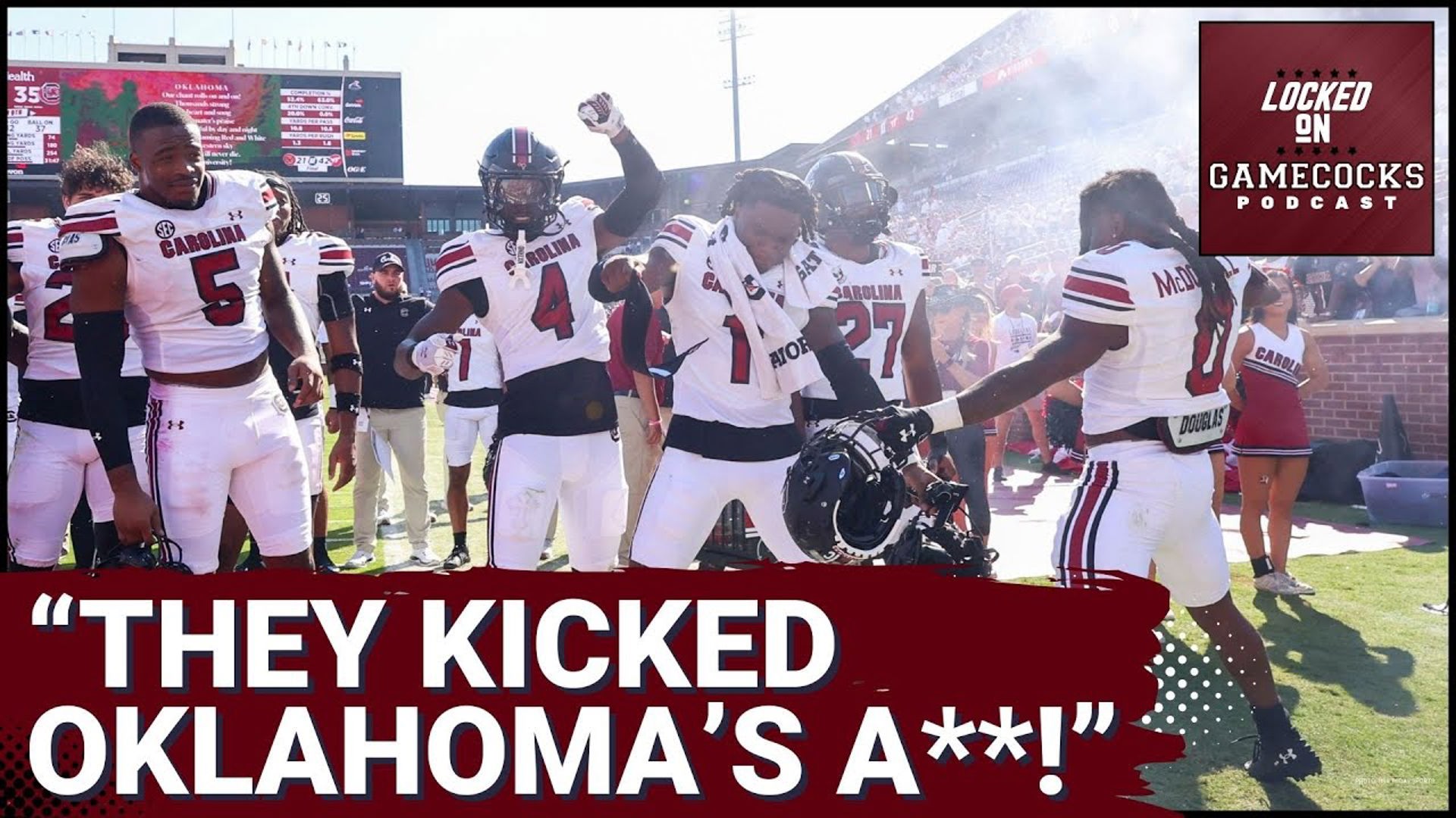 South Carolina absolutely dominates Oklahoma 35-9 -- Sunday Game Recap Episode