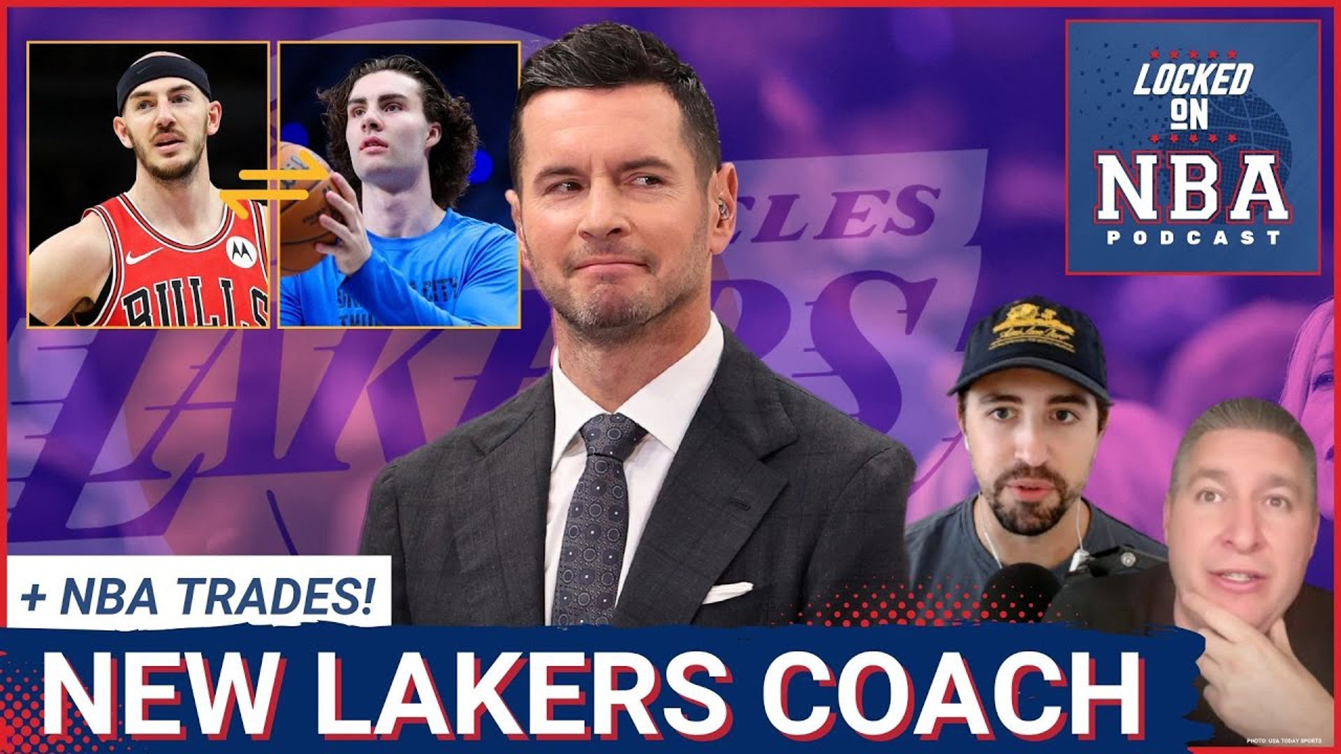The Lakers have finally hired their head coach. Can JJ Redick be the next Pat Riley? Plus we have our first official trade of the offseason.