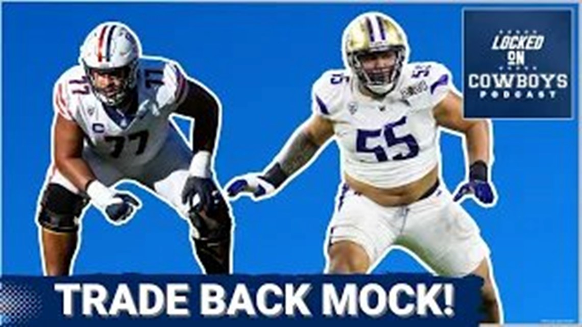 Dallas cowboys mock draft 3 0 trade back in round 1 cbs8