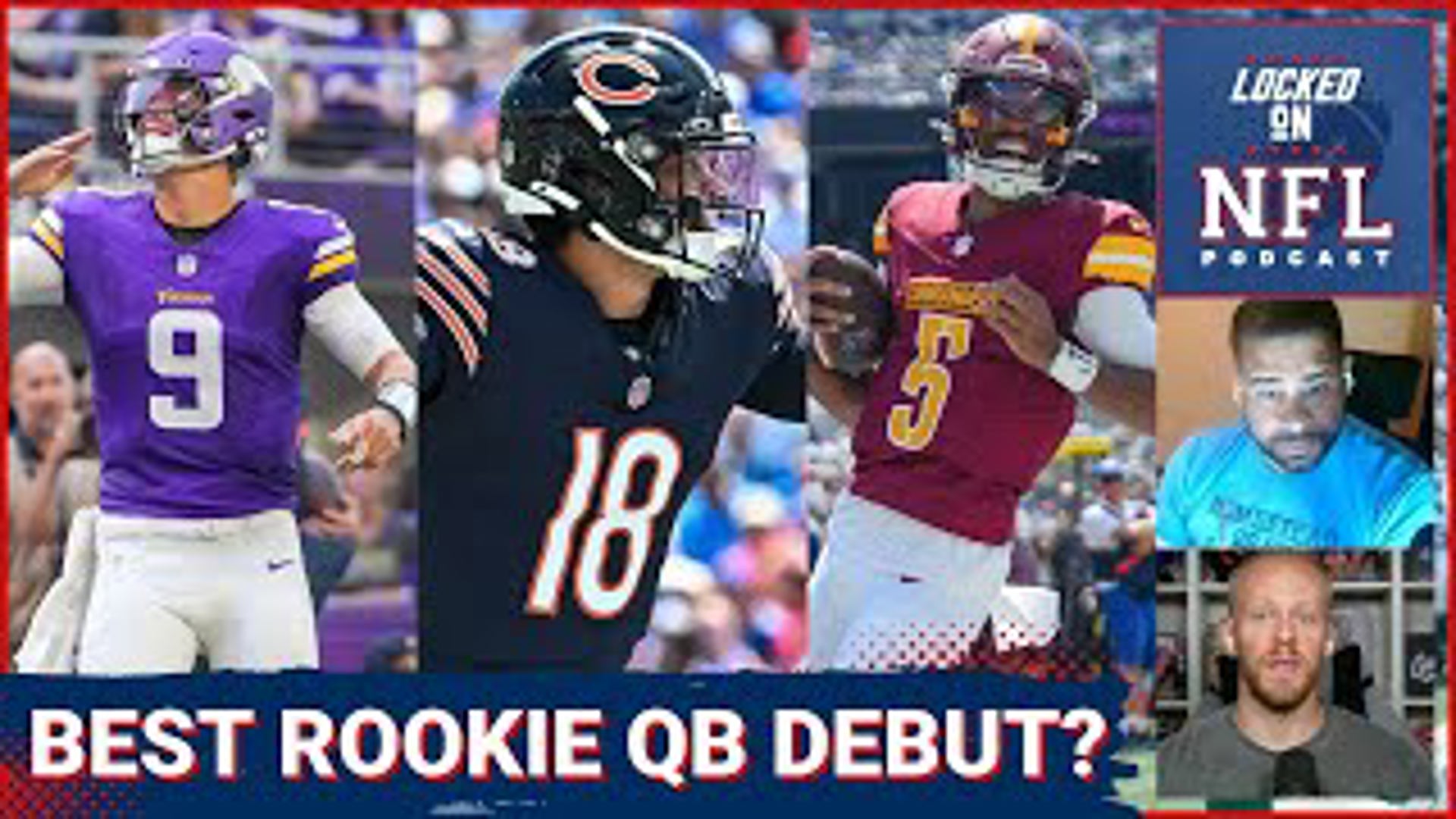 Christopher Carter and James Rapien host the Locked on NFL podcast and review the rookie quarterbacks in their first preseason games to see who did the best.
