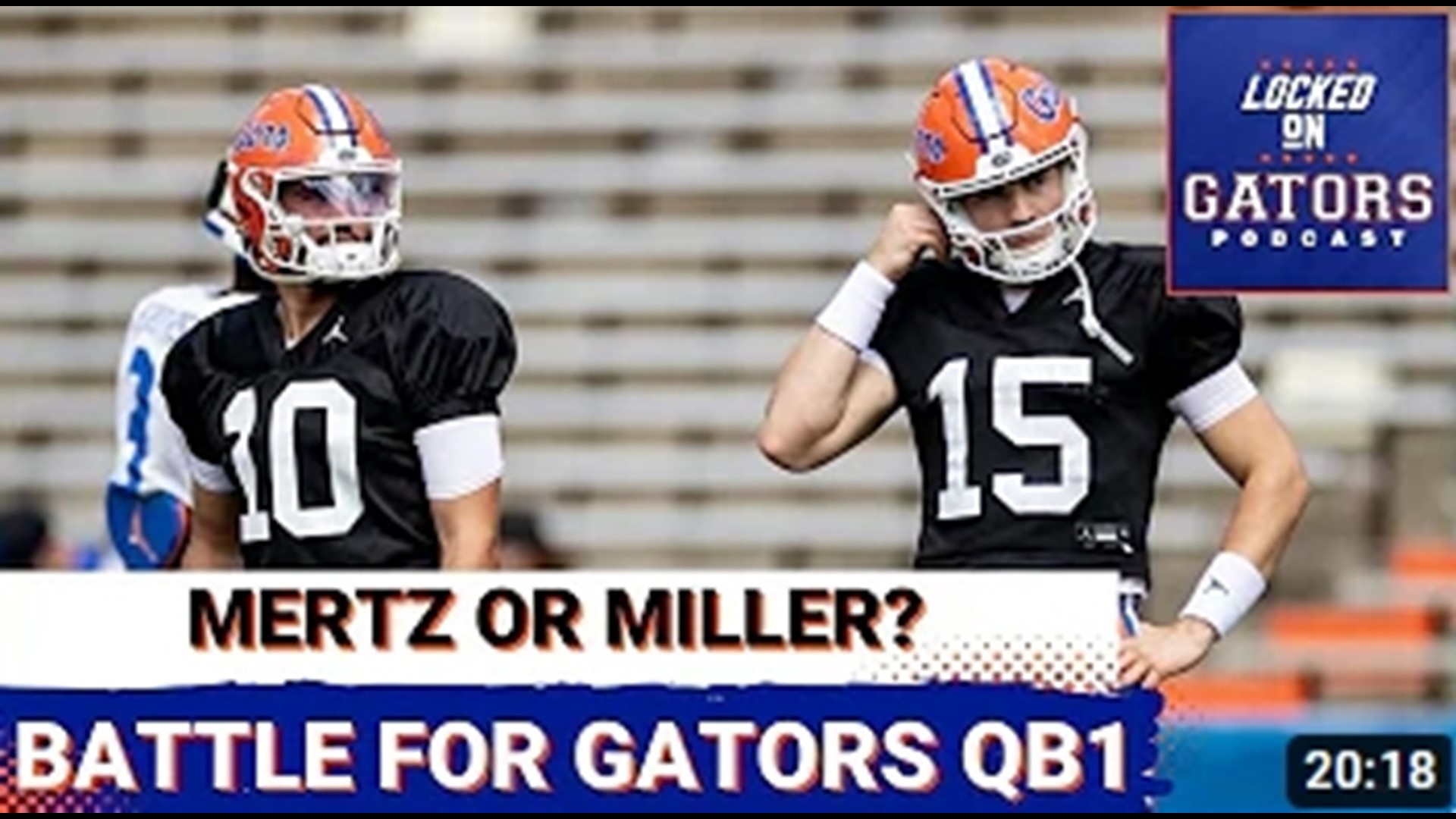 Will Graham Mertz or Jack Miller start at quarterback for Florida