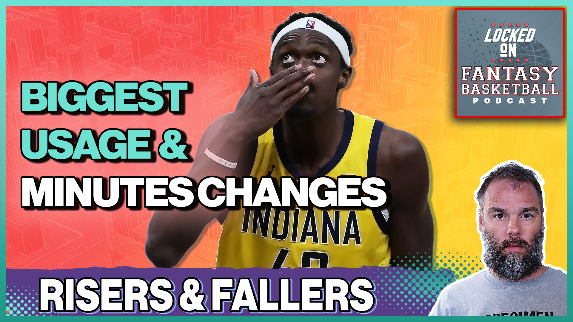 Fantasy basketball's key factors: usage and minutes. Discover the biggest risers and fallers for the upcoming season. Who's set to shine, and who might disappoint?