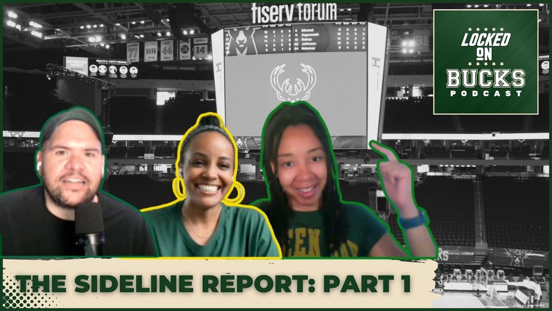 Justin and Camille are joined by Milwaukee Bucks digital and sideline reporter, Melanie Ricks to talk about her journey with the Bucks.