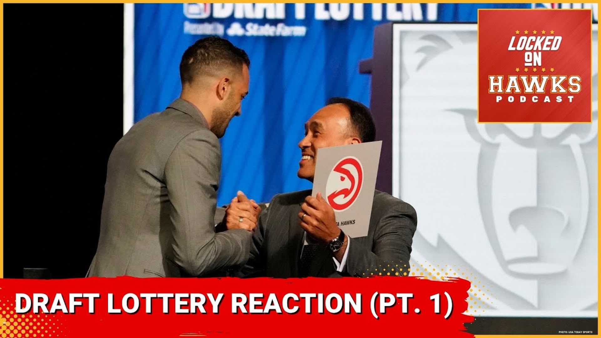 The show breaks down the Atlanta Hawks winning the 2024 NBA Draft Lottery and holding the No. 1 pick