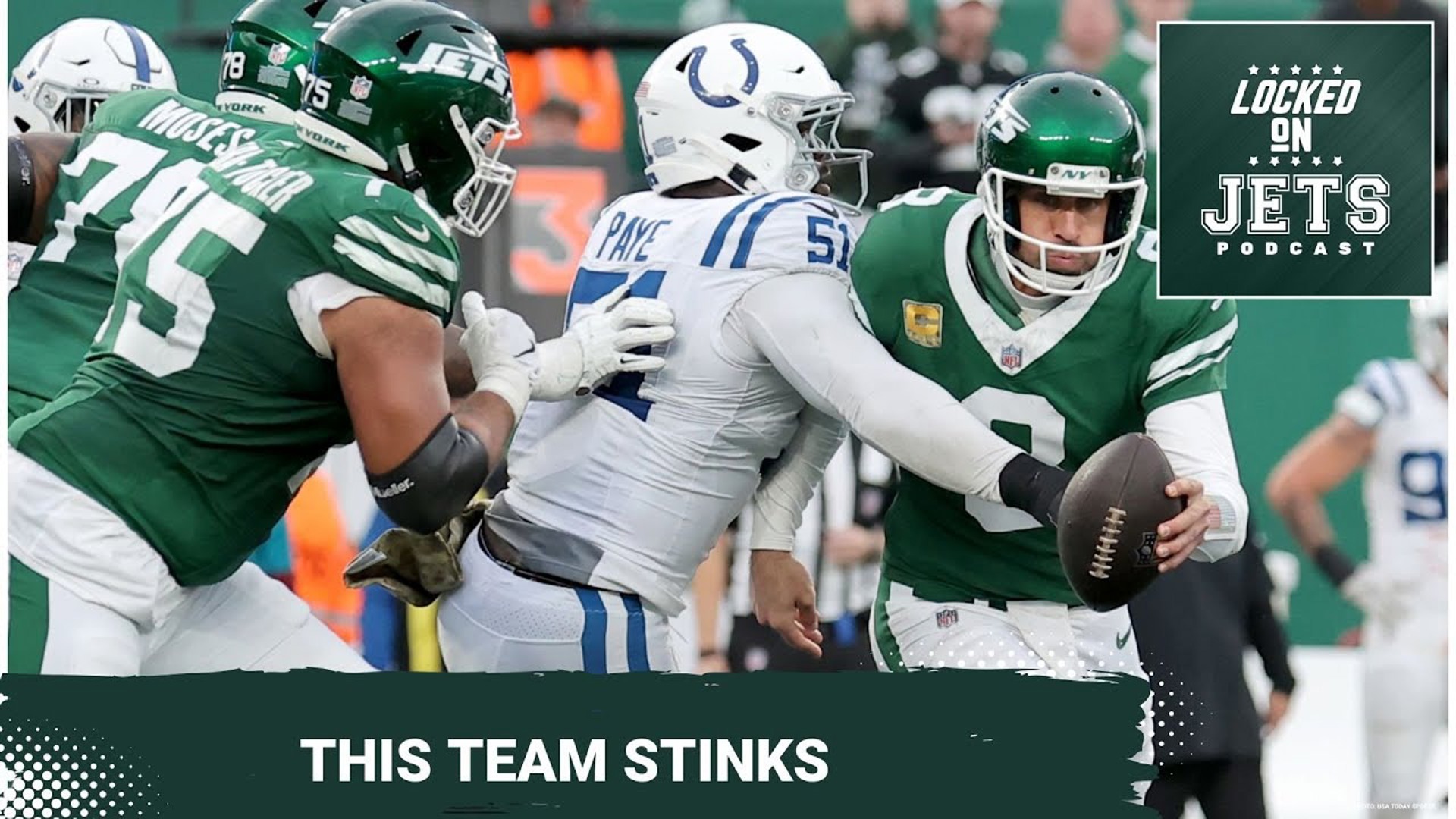 The New York Jets had yet another horrible loss in Week 11 as they fell at home to the Indianapolis Colts 28-27.