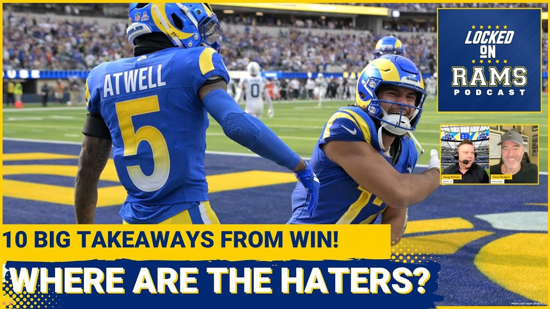 INSANE: Rams Comeback to Beat Colts! Tutu Atwell Silences Haters, 10 ...