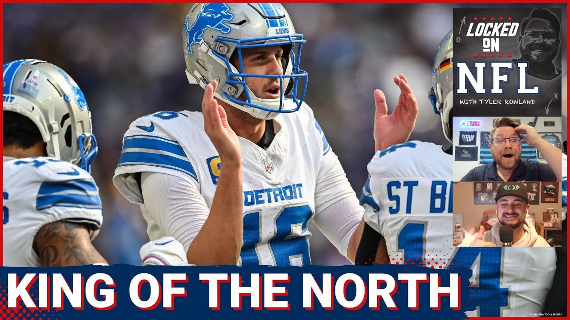 The Detroit Lions dethroned the Minnesota Vikings ending the last undefeated streak in the NFC and proving once again they are the Kings of the NFC North.