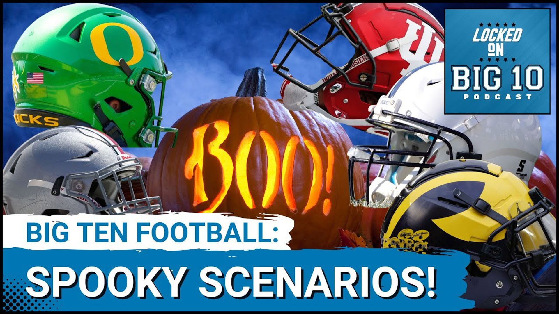 Halloween can be scary.  So can a Big Ten football schedule.  Today we have some fun by talking about some spooky scenarios for Big Ten teams