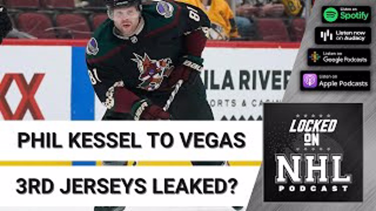 Kessel signs with Vegas Golden Knights; Fanatics Leak with hints at Reverse Retro 3rd Jerseys?