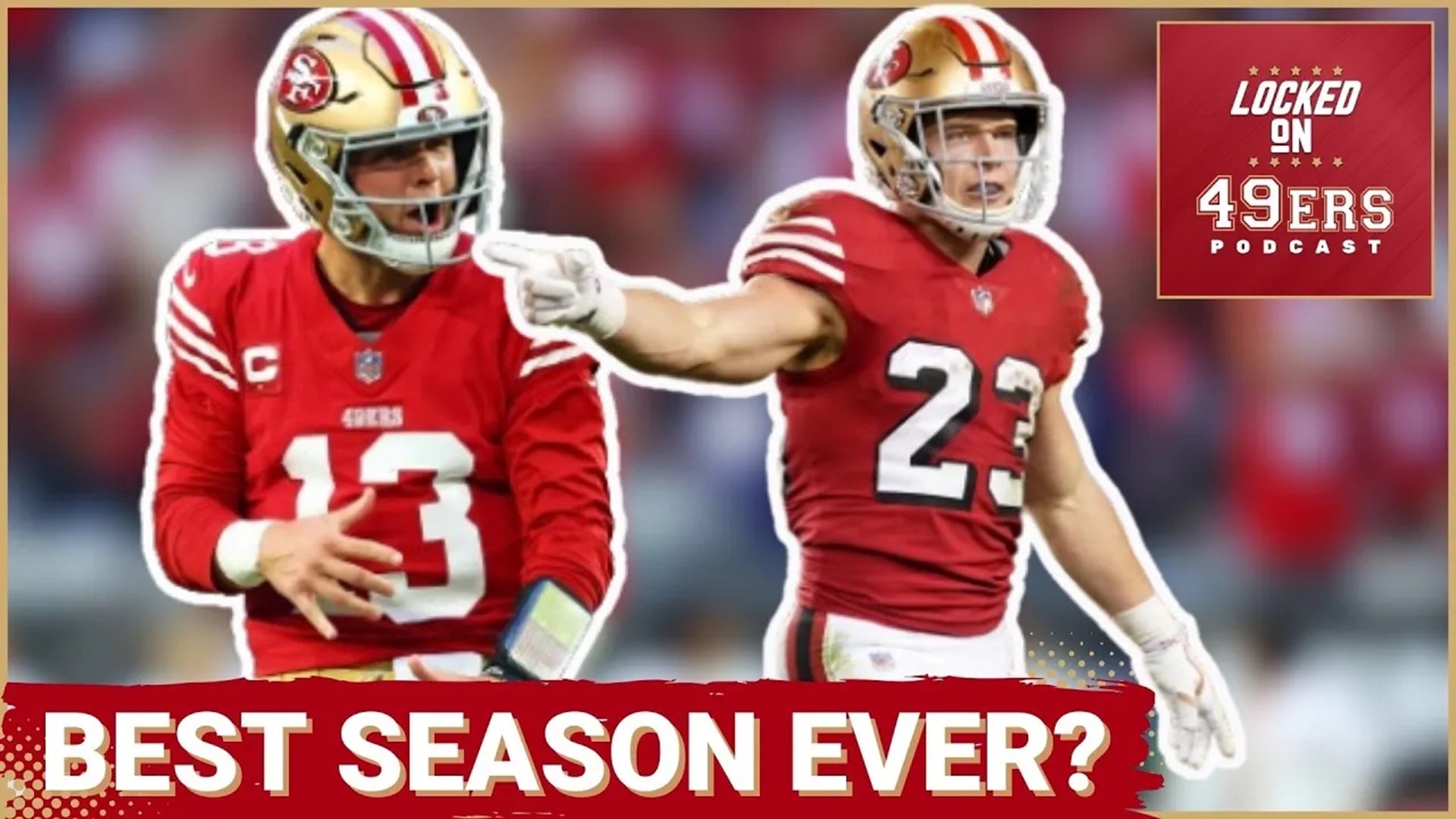 Christian McCaffrey will rest until the playoffs, so how does his amazing 2023 season stack up against some of the best seasons in San Francisco 49ers history?