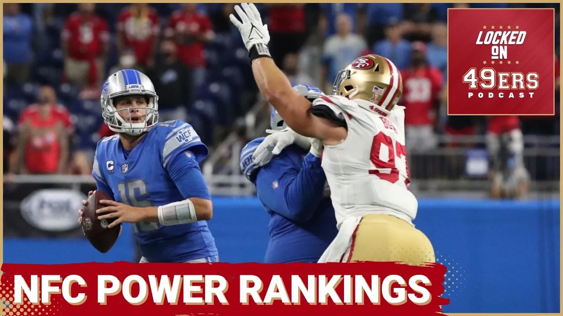 Are the San Francisco 49ers still the class of the NFC? Power ranking the conference in 2024. Lions or Eagles the biggest threat to another Super Bowl run?