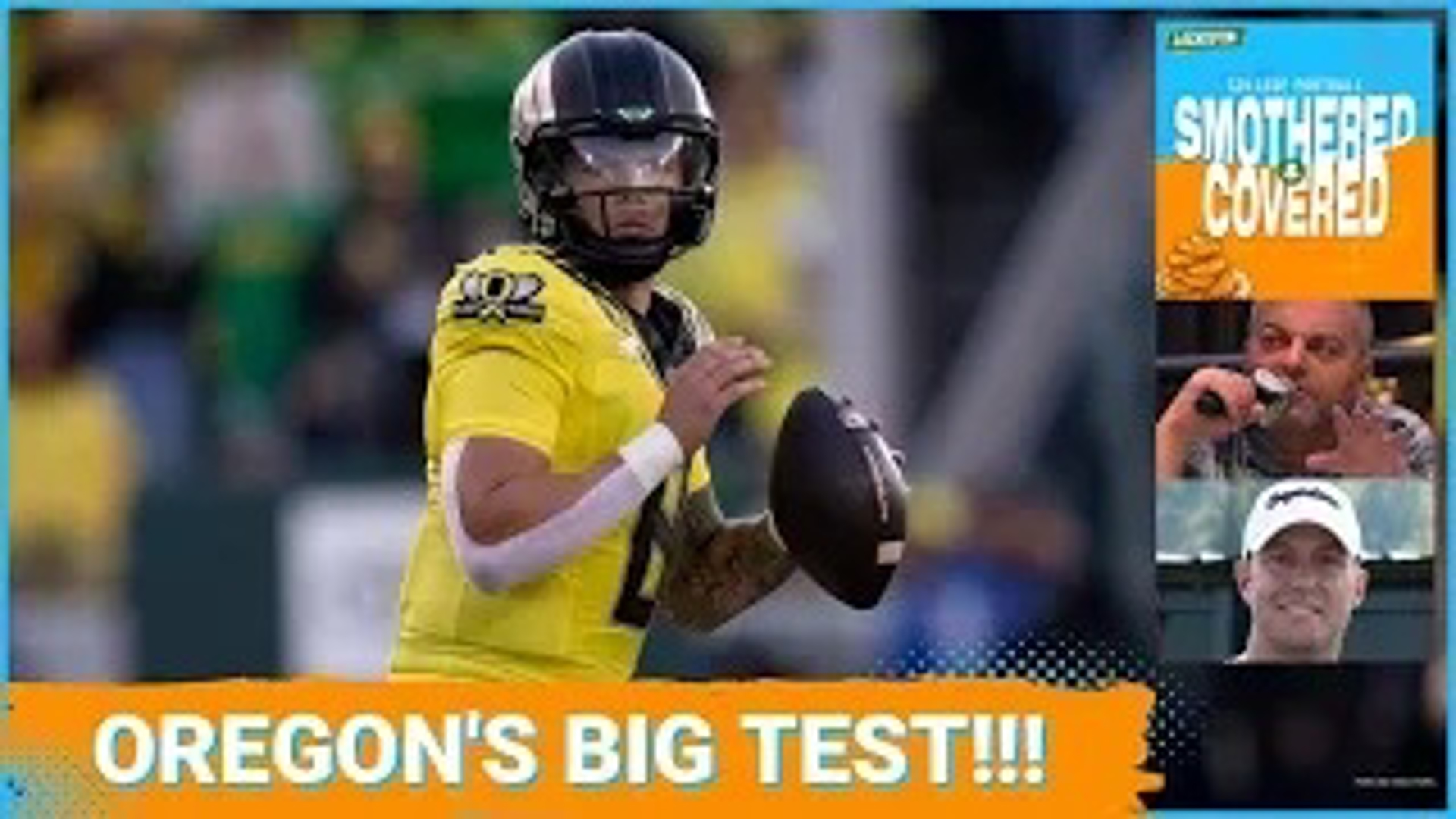 Can the Oregon Ducks football team overcome the Ohio State Buckeyes in their first major Big Ten clash?