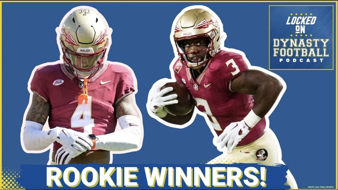 Biggest Rookie Winners From 2024 NFL Draft!