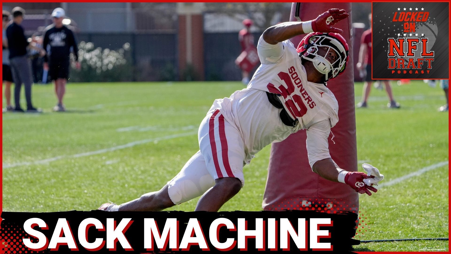 Oklahoma's R. Mason Thomas emerges as a potential first-round pick with his explosive first step and consistent production.