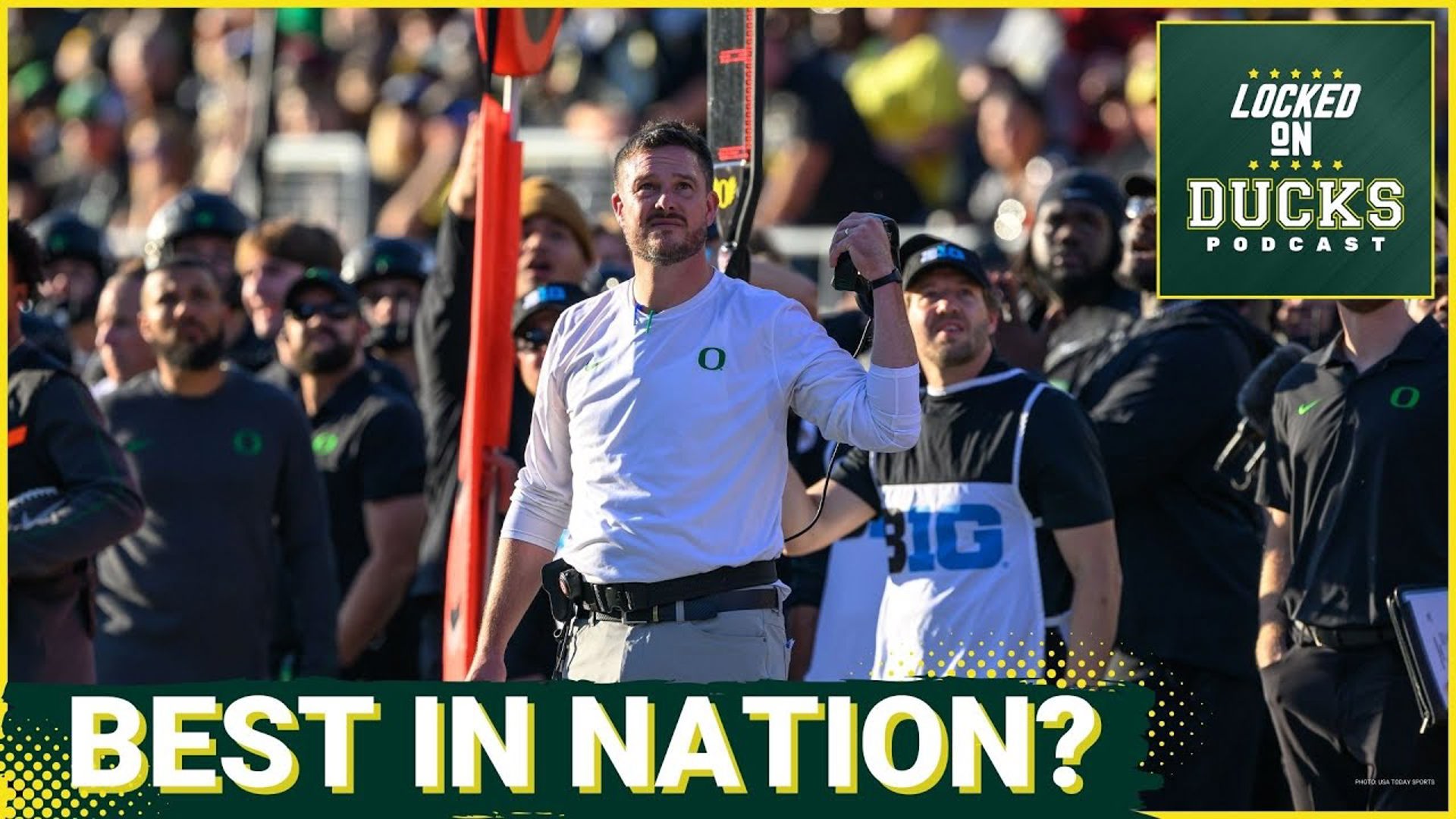 Oregon is ranked #1 in the AP Poll for the first time under Dan Lanning, and the first time since 2012.