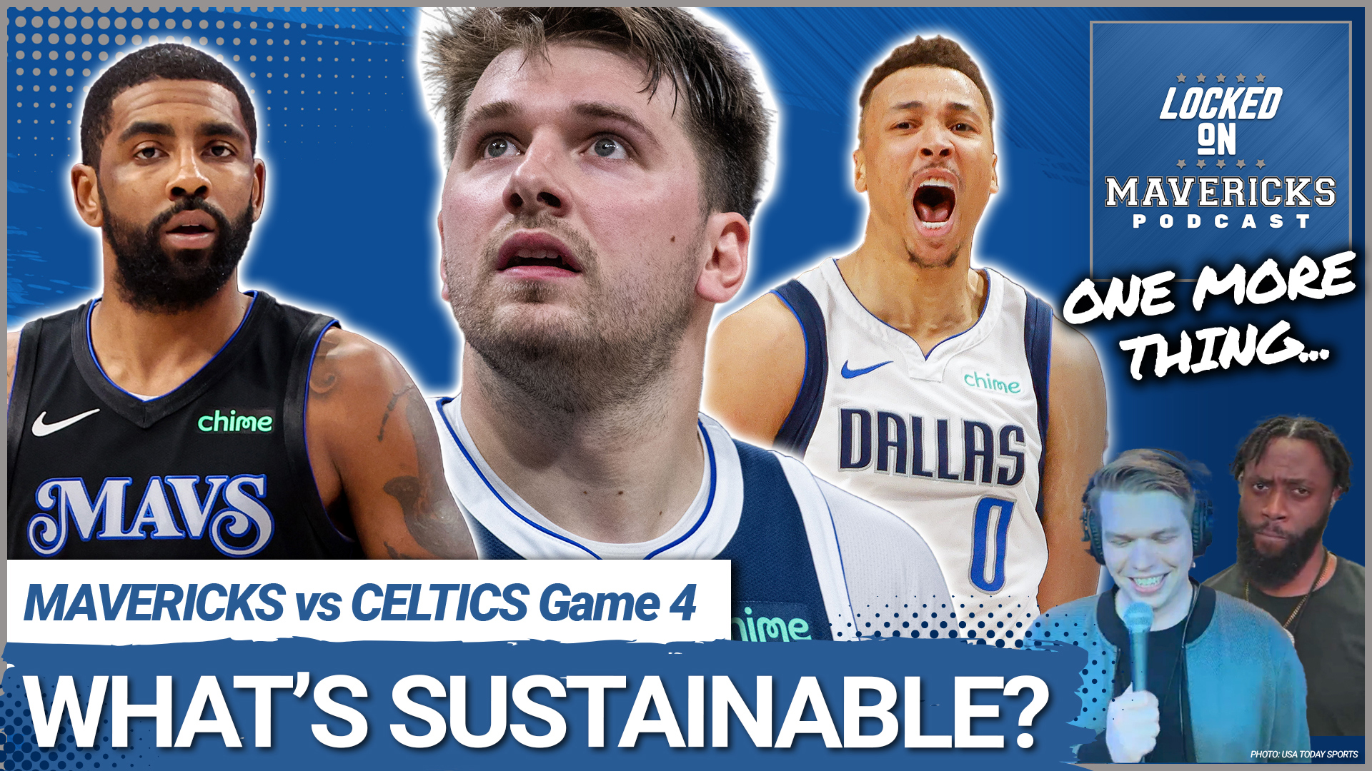 Nick Angstadt & Reggie Adetula share one more thing about the Mavs win over the Boston Celtics in Game 4 and what is sustainable for Game 5 and beyond.