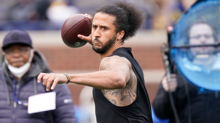 Colin Kaepernick working out for Las Vegas Raiders on Wednesday, reports say