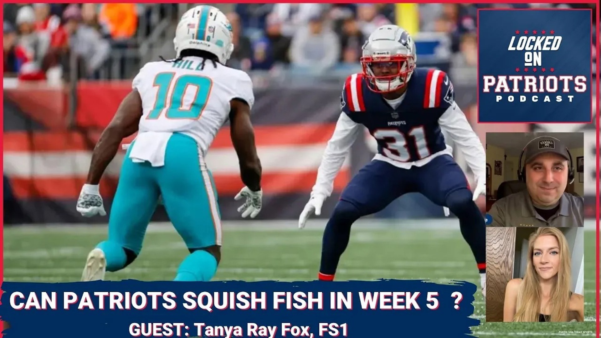 The New England Patriots and Miami Dolphins are set for their first of two matchups in Week 5 of the 2024 NFL season.